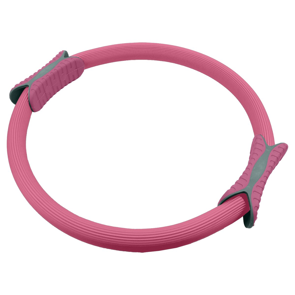Powertrain Pilates Ring Band Yoga Home Workout Exercise Band Pink 2
