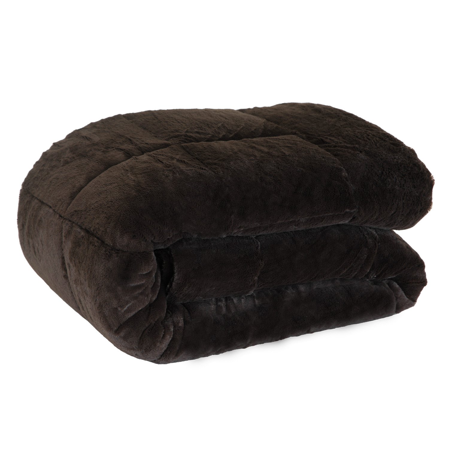 Laura Hill Faux Mink Comforter Quilt Doona Duvet 800GSM - King 1