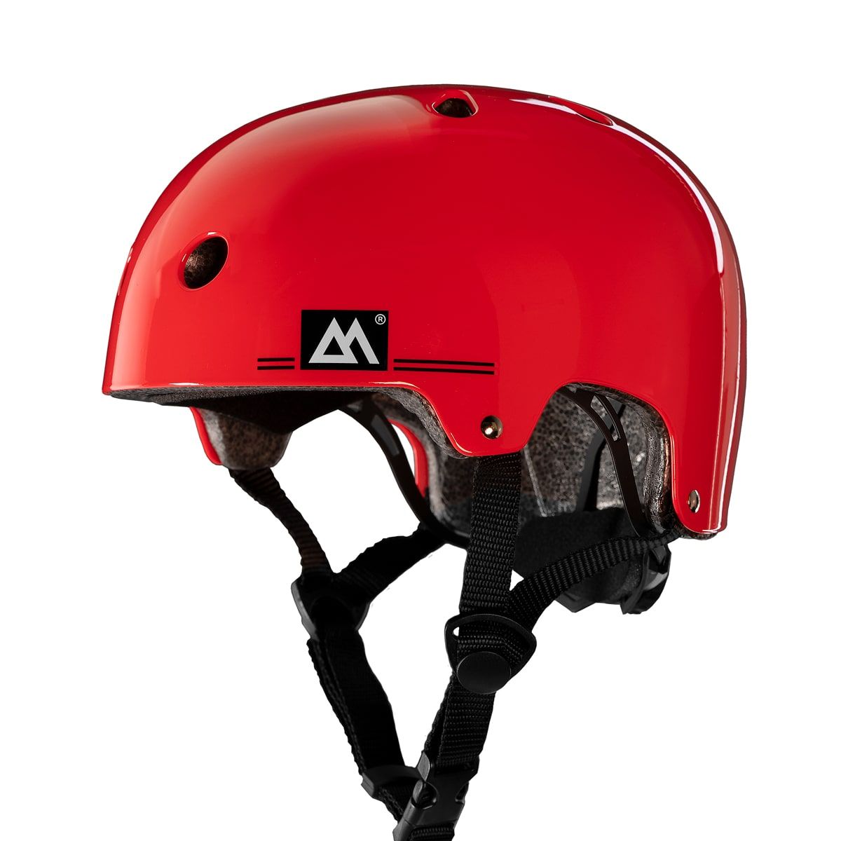 Magneto Kids Skateboard Helmet - Red 2