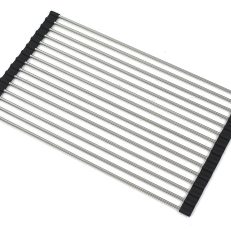 Stainless Steel Kitchen Sink Roller Mat - 255 x 450mm