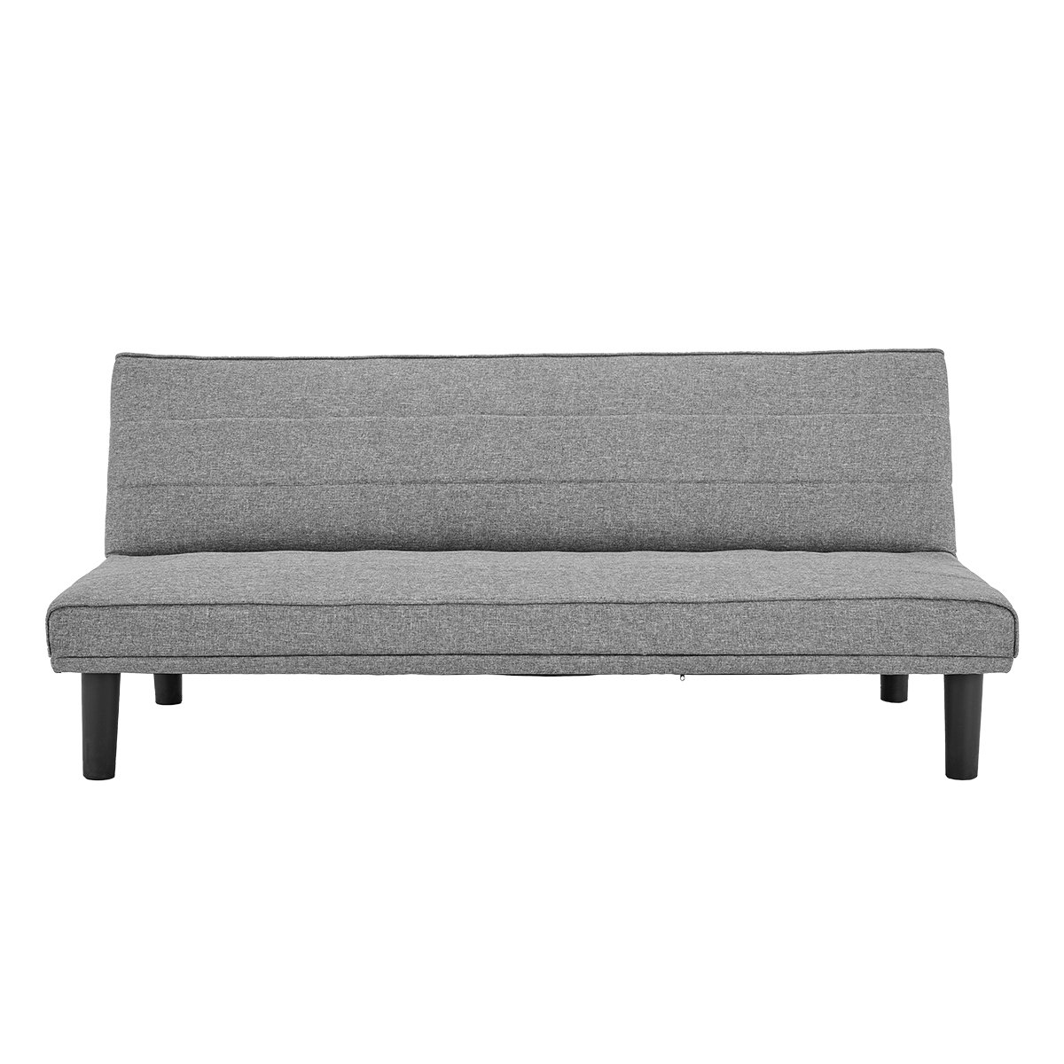 Sarantino 3 Seater M 2620 Modular Linen Sofa Bed Couch - Dark Grey 2