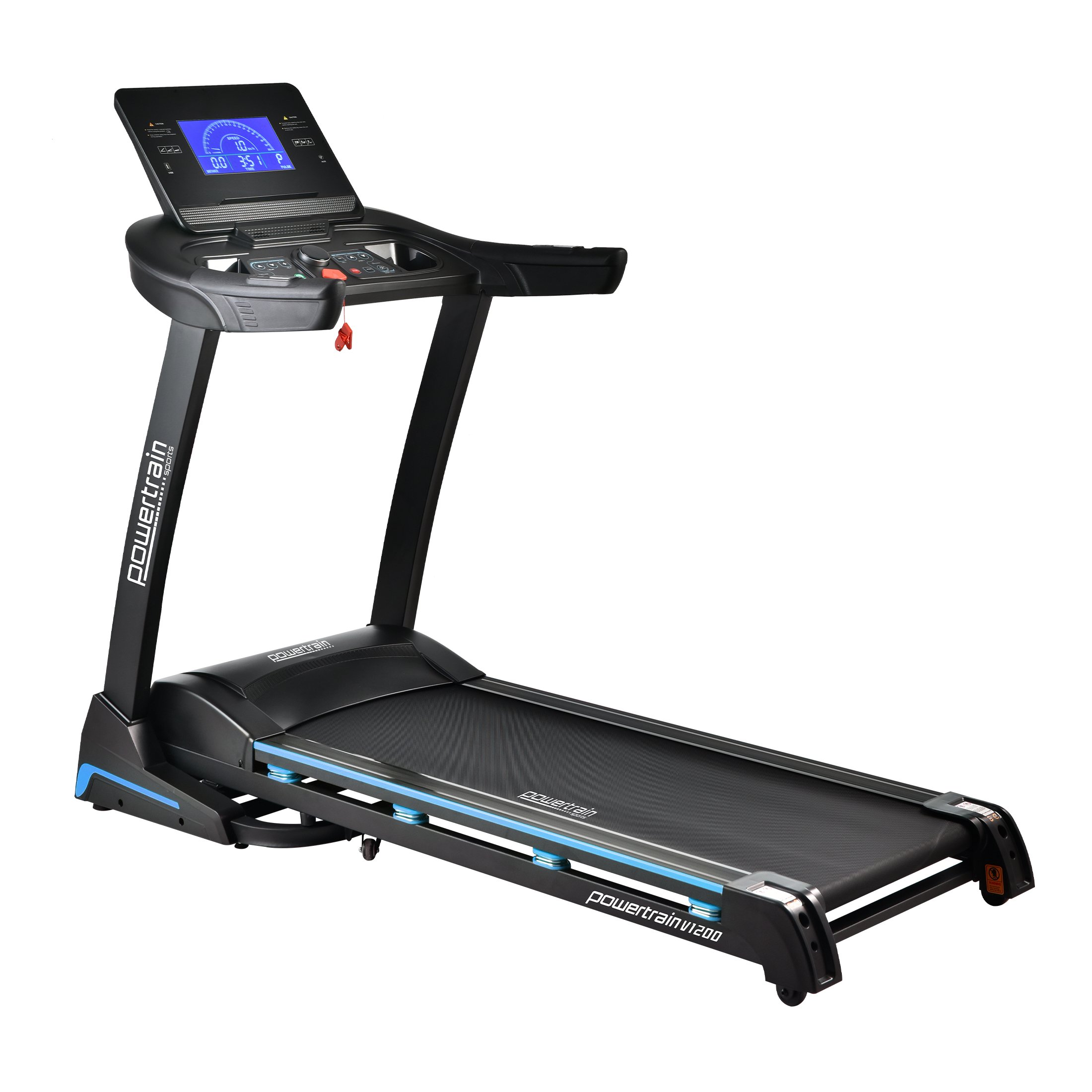 Powertrain V1200 Treadmill with Shock-Absorbing System 1