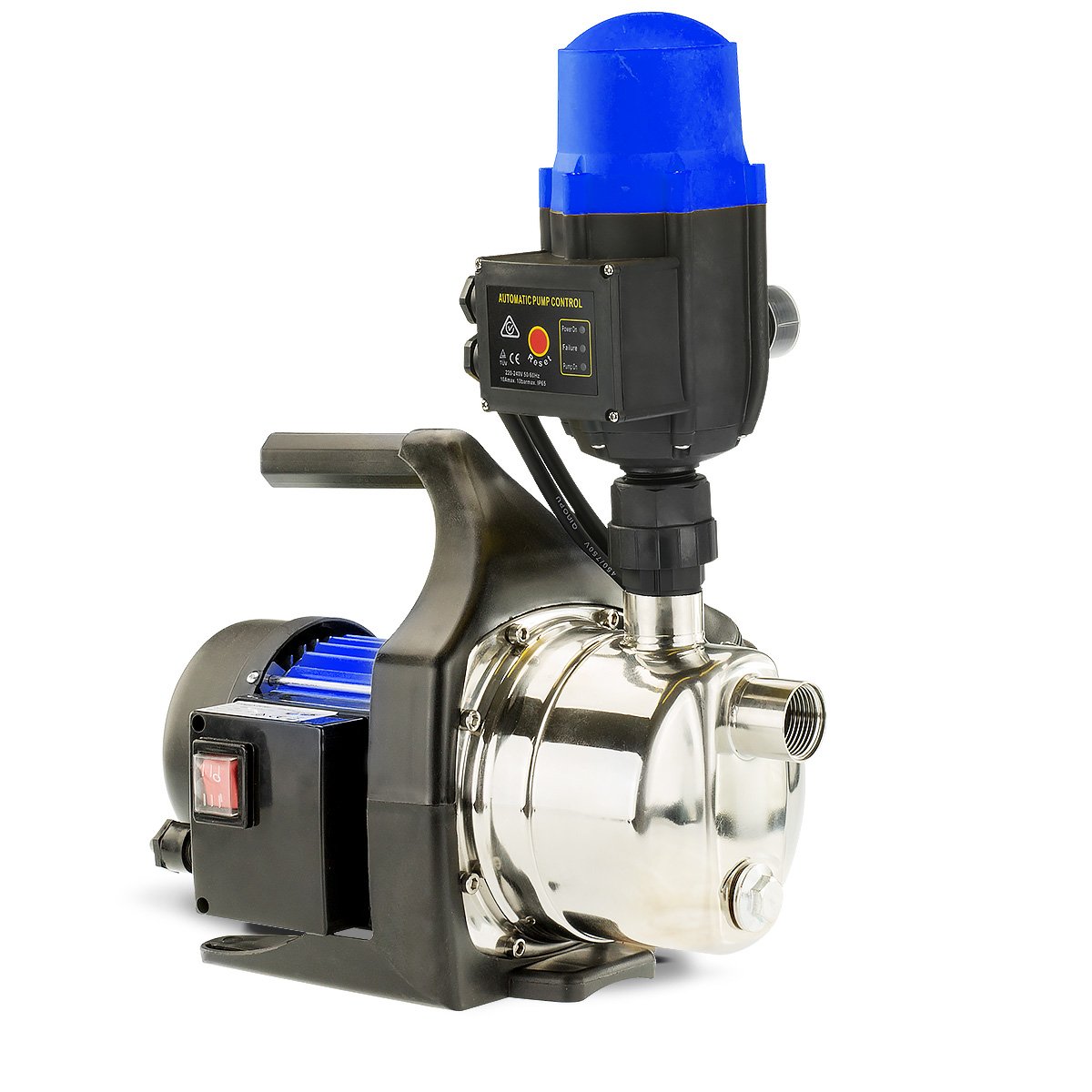 1400w Automatic stainless electric water pump - Blue 2