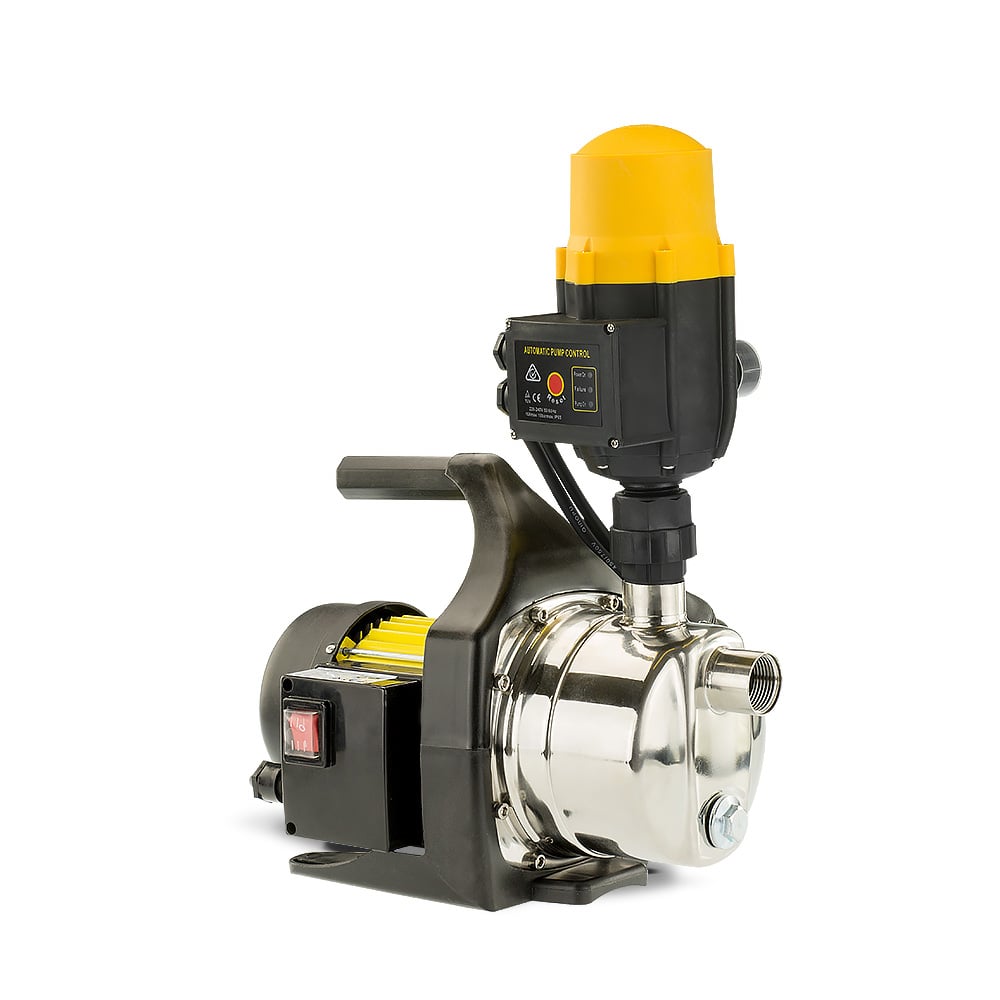 1400w Automatic stainless electric water pump - Yellow 1