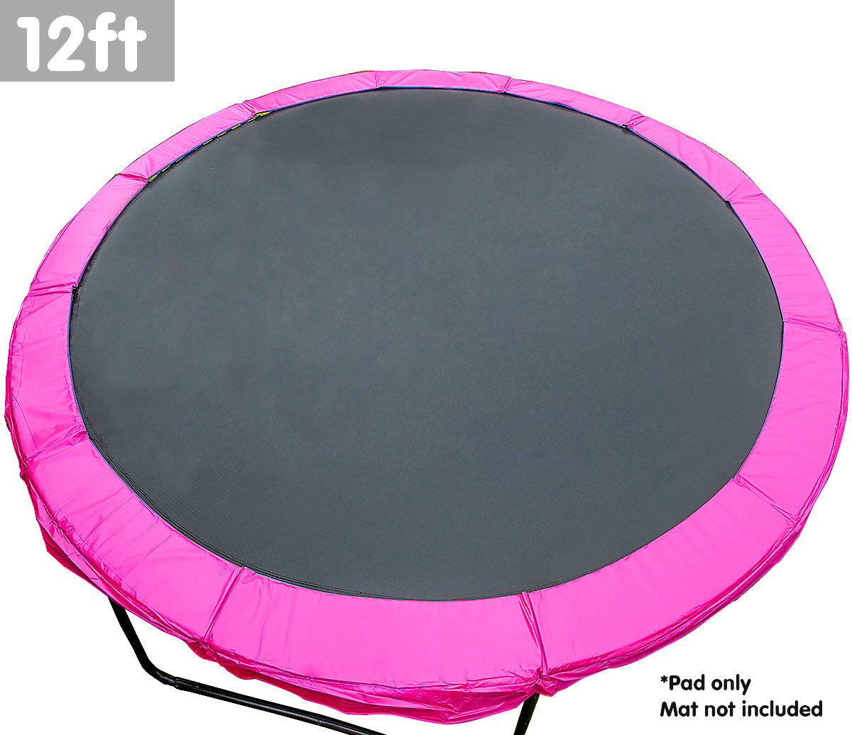 Powertrain Replacement Trampoline Spring Safety Pad - 12ft Pink 2