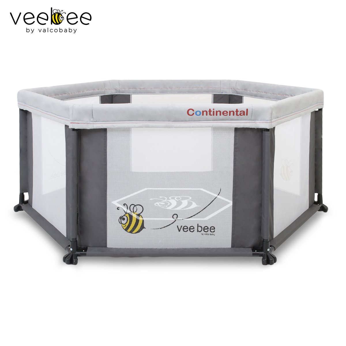 Veebee Continental 6 Sided Kids Play Yard Activity Enclosure 1 Veebee Continental 6 Sided Kids Play Yard Activity Enclosure