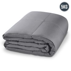 Laura Hill Weighted Blanket Heavy Quilt Doona 5Kg - Grey