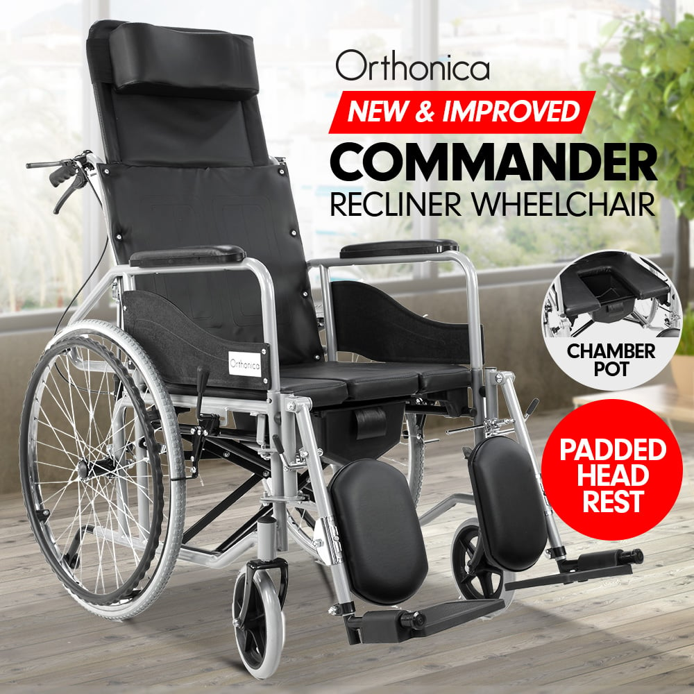 Orthonica Recliner Folding Wheelchair - Commander 2