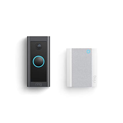 Ring Video Doorbell Wired with Ring Chime 1