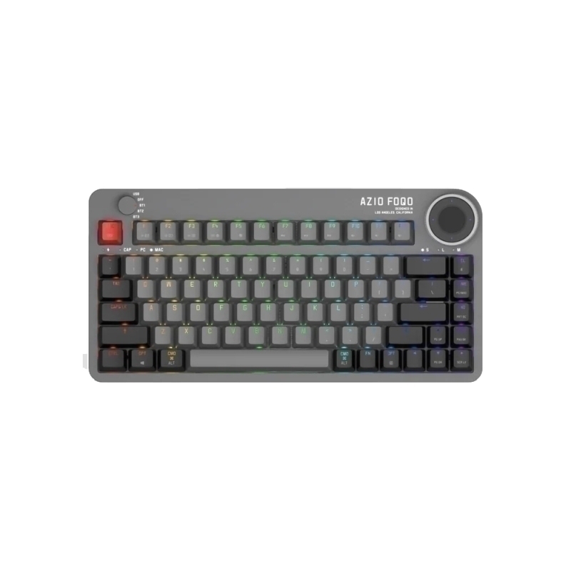 Azio FOQO PRO Keyboard Sp Grey 2