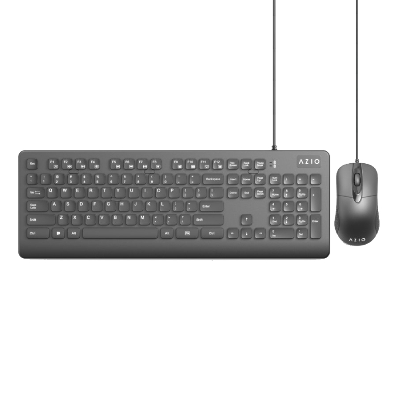 Azio Washable Keyboard + Mouse 1