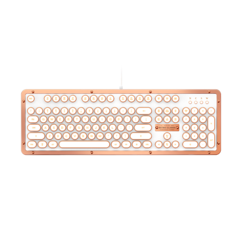Azio Retro BT Keyboard Posh 1 Azio Retro BT Keyboard Posh