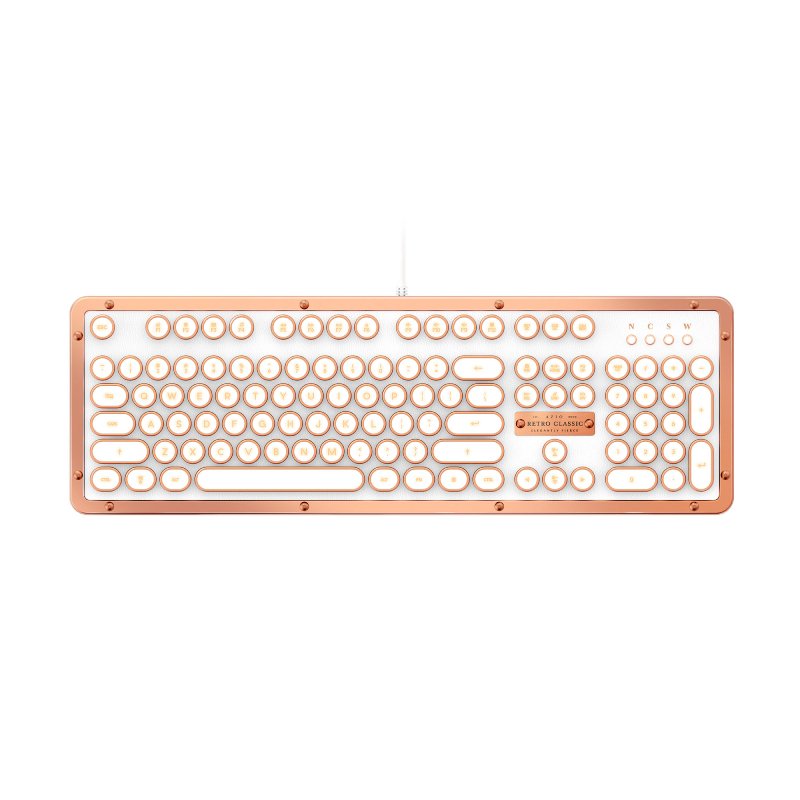 Azio Retro Keyboard Posh 2