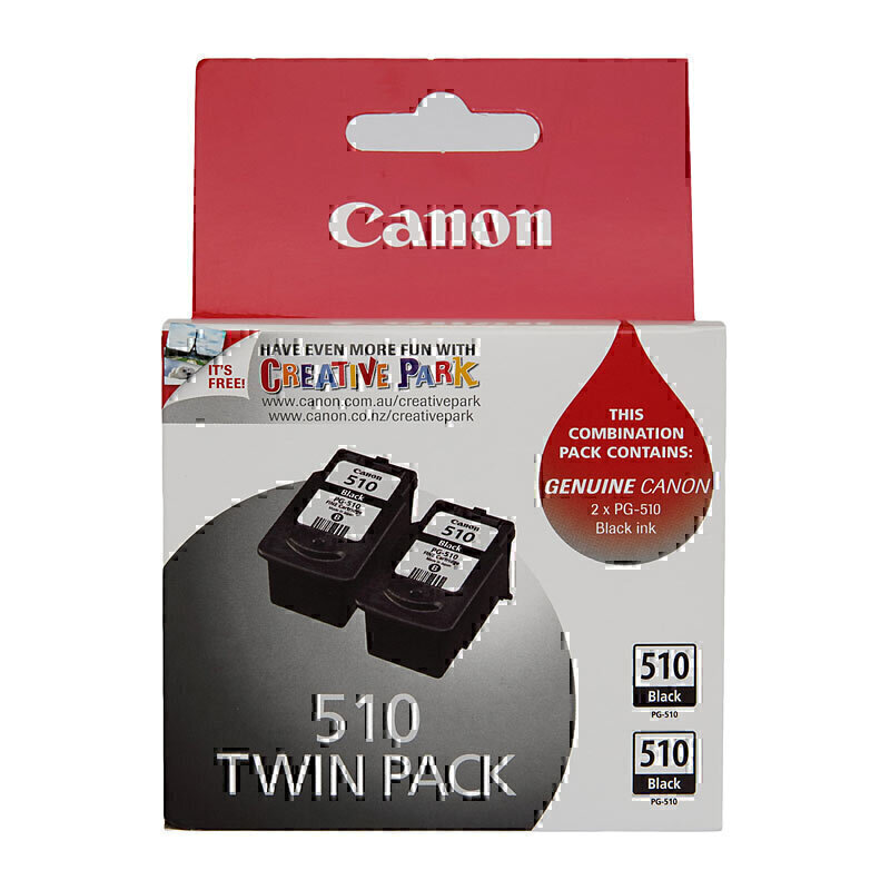 Canon PG510 Blk Ink Twin Pack 1