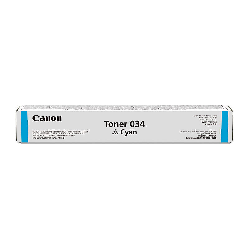 Canon CART034 Cyan Toner 1