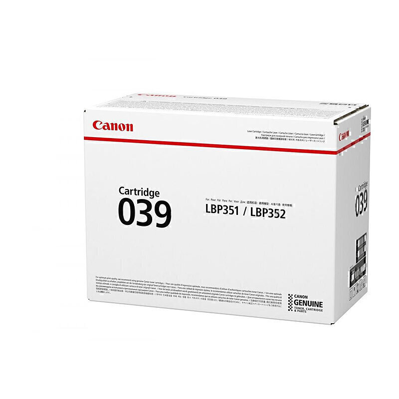 Canon CART039 Black Toner 1