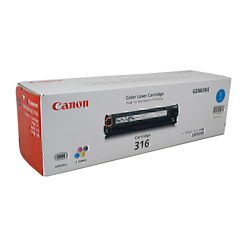 Canon CART316 Cyan Toner 1