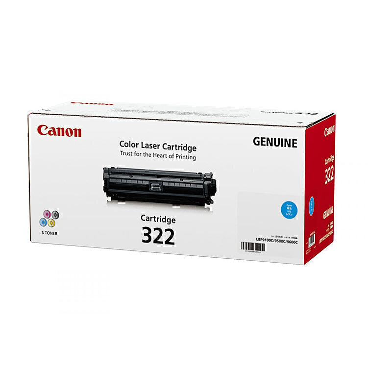 Canon CART322 Cyan Toner 1