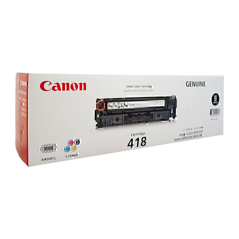 Canon CART418 Black Toner 1