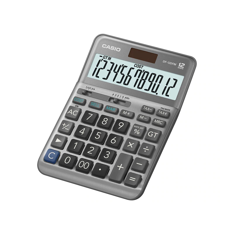 Casio DF120FM Calculator 2