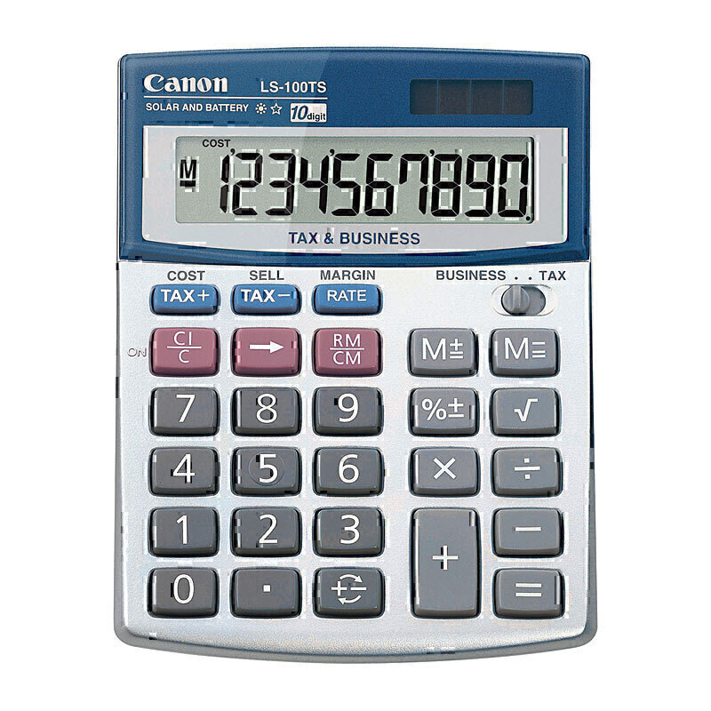 Canon LS100TS Calculator 2