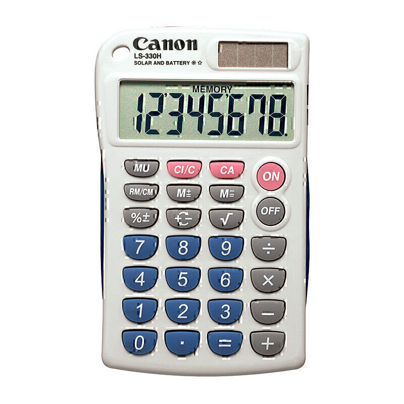 Canon LS330H Calculator 1