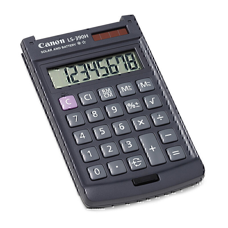 Canon LS390HBL Calculator 2