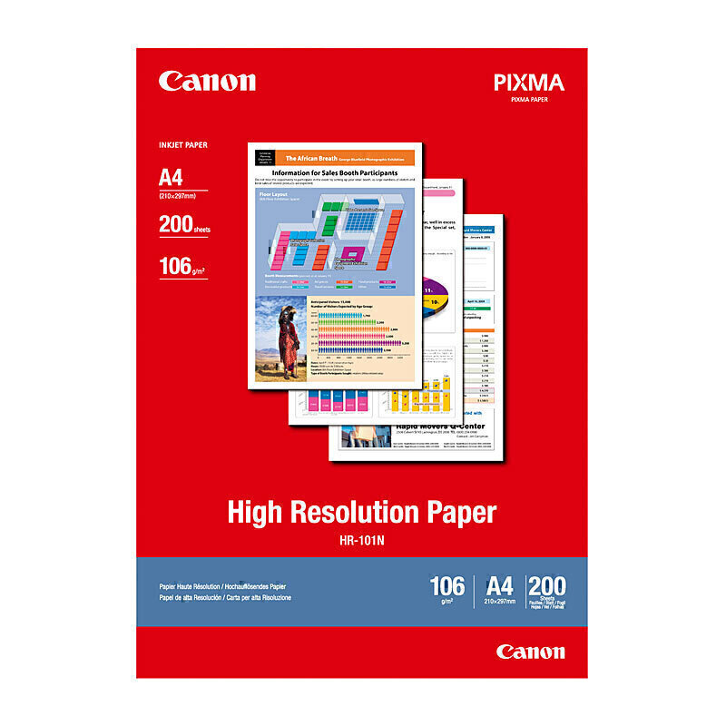 Canon A4 Paper HR-101 200 Pkt 1