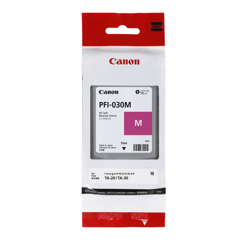 Canon PFI030 Magenta Ink 1
