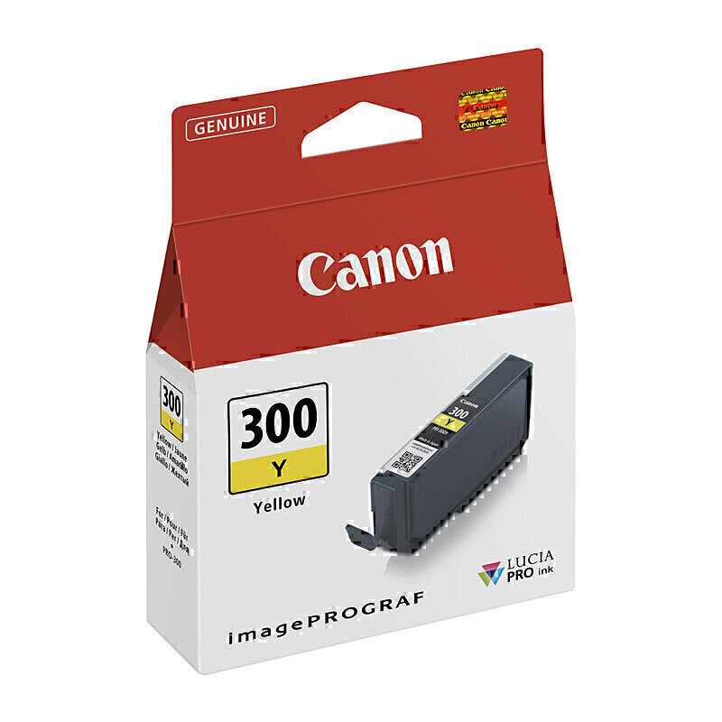 Canon PFI300 Yellow Ink Tank 1