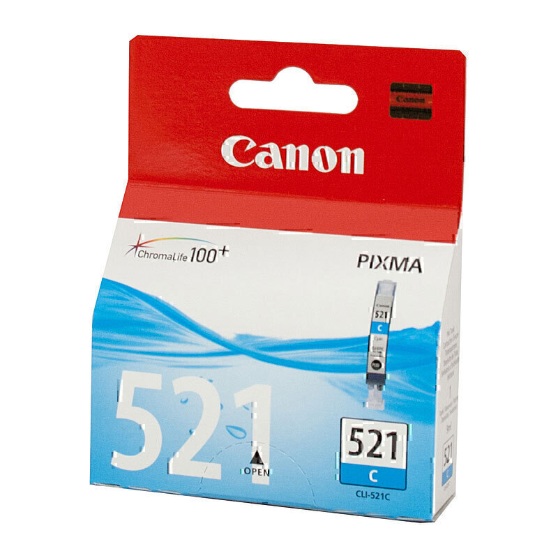 Canon CLI521 Cyan Ink Cart 1
