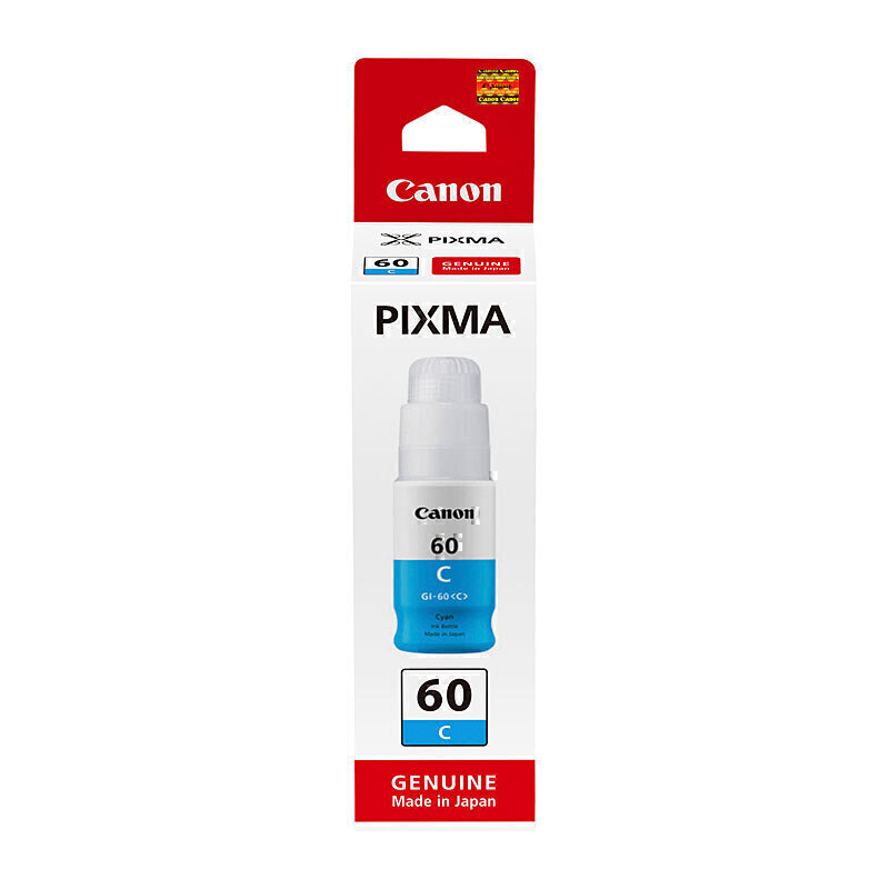 Canon GI60 Cyan Ink Bottle 1