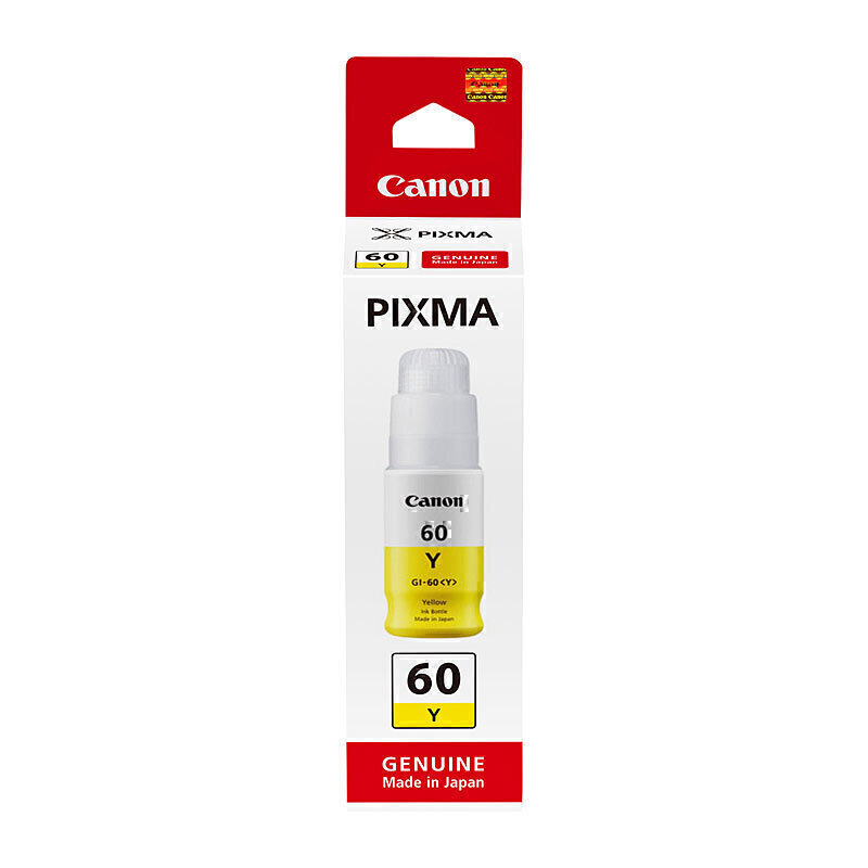 Canon GI60 Yellow Ink Bottle 1