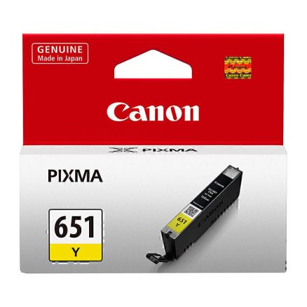 Canon CLI651 Yellow Ink Cart 1