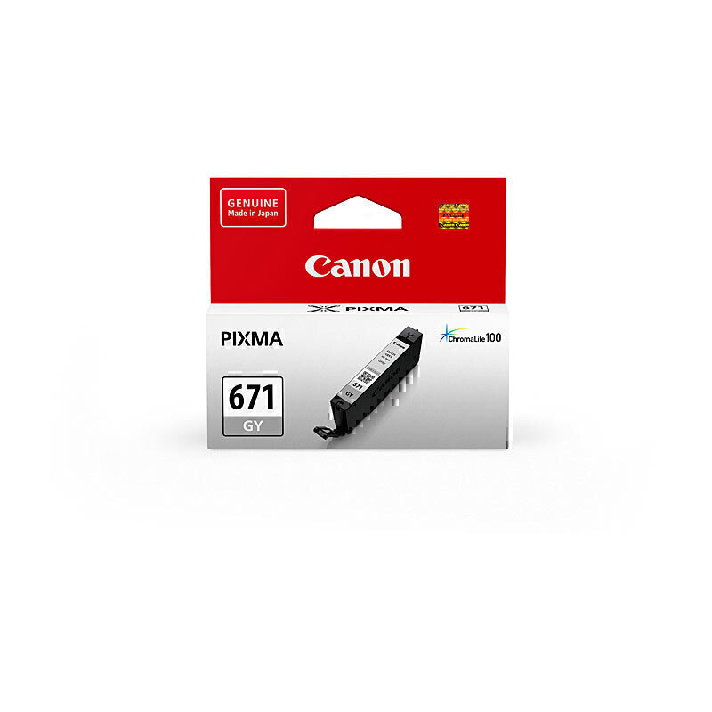 Canon CLI671 Grey Ink Cart 1