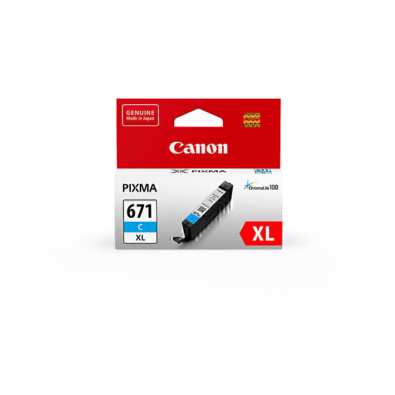 Canon CLI671XL Cyan Ink Cart 1