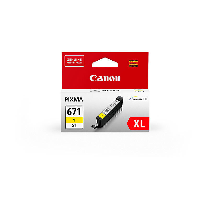 Canon CLI671XL Yellow Ink Cart 1