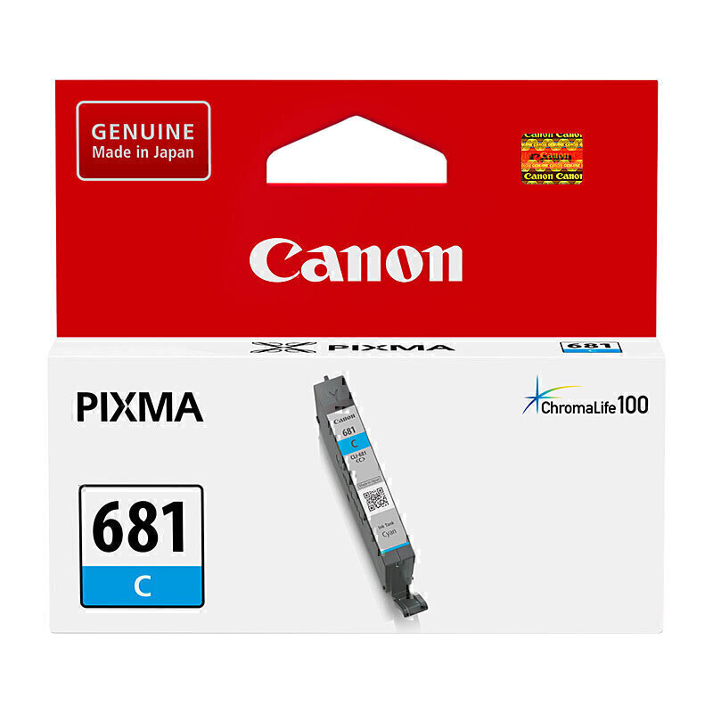 Canon CLI681 Cyan Ink Cart 1