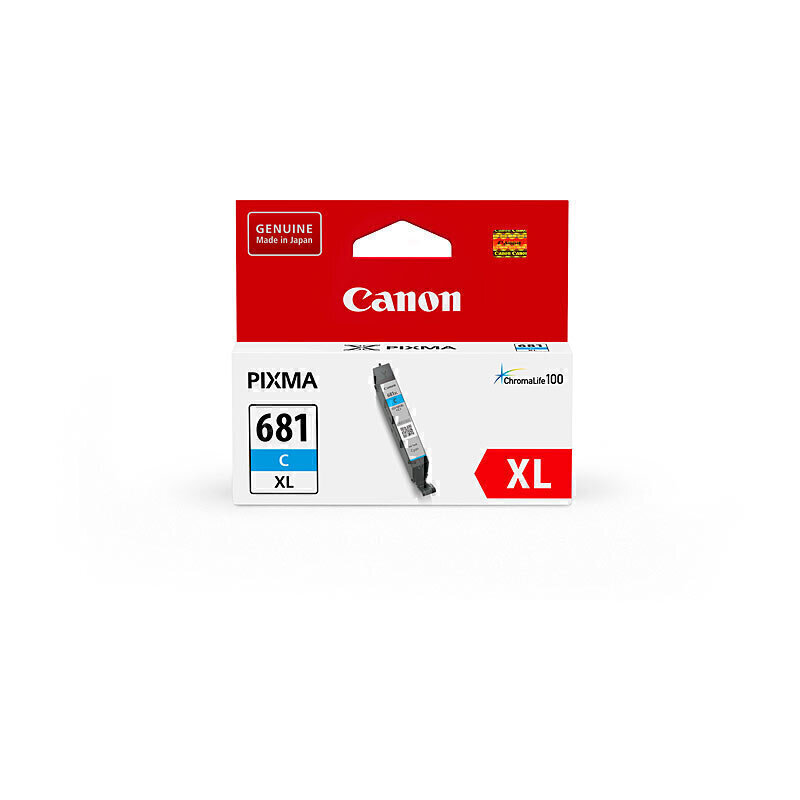 Canon CLI681XL Cyan Ink Cart 1