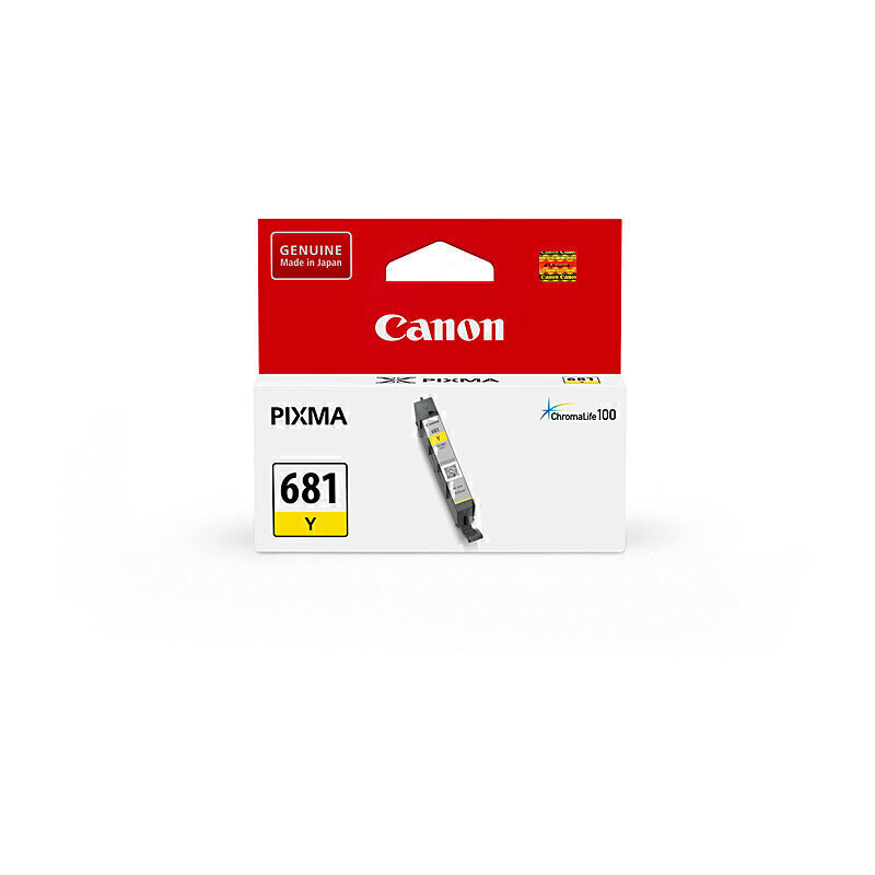 Canon CLI681 Yellow Ink Cart 1