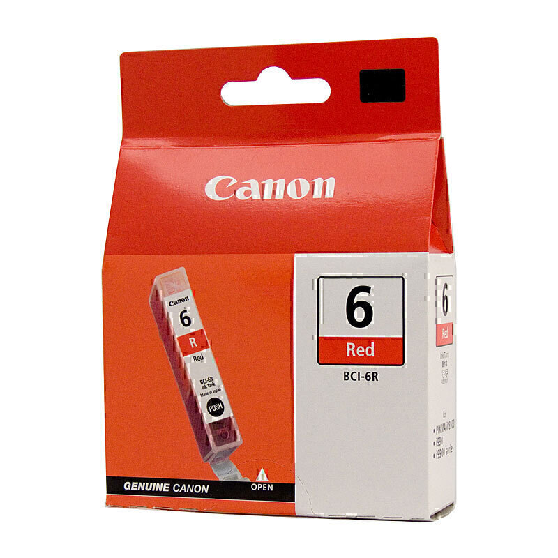 Canon BCI6R Red Ink Tank 1