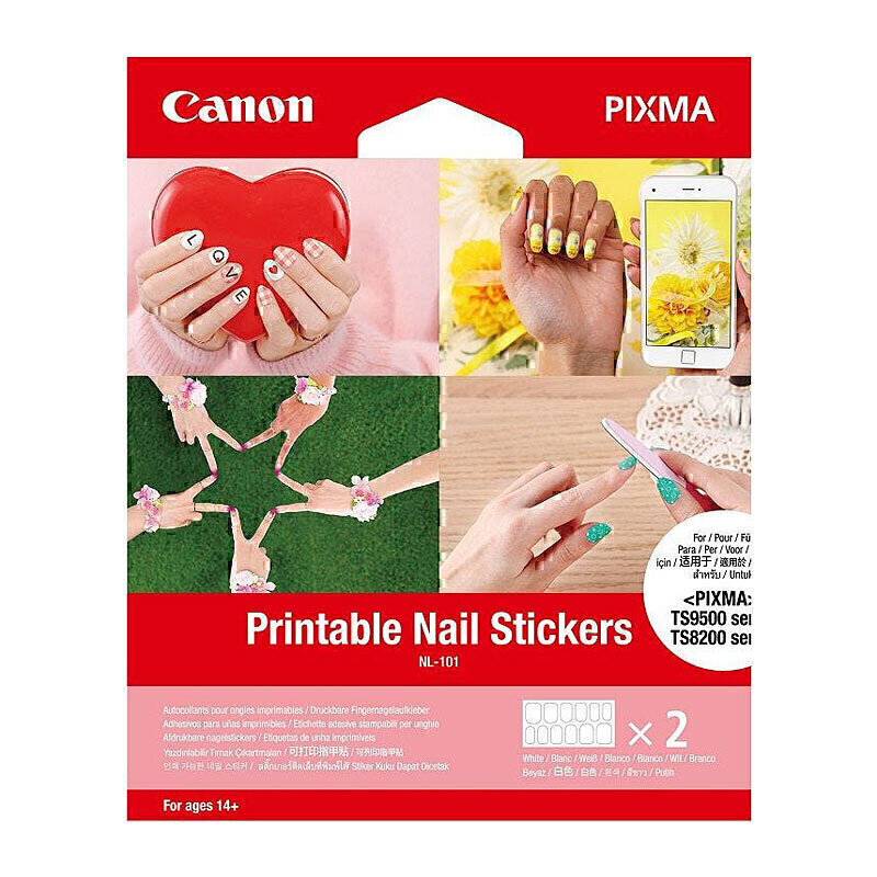 Canon Printable Nail Stickers 1