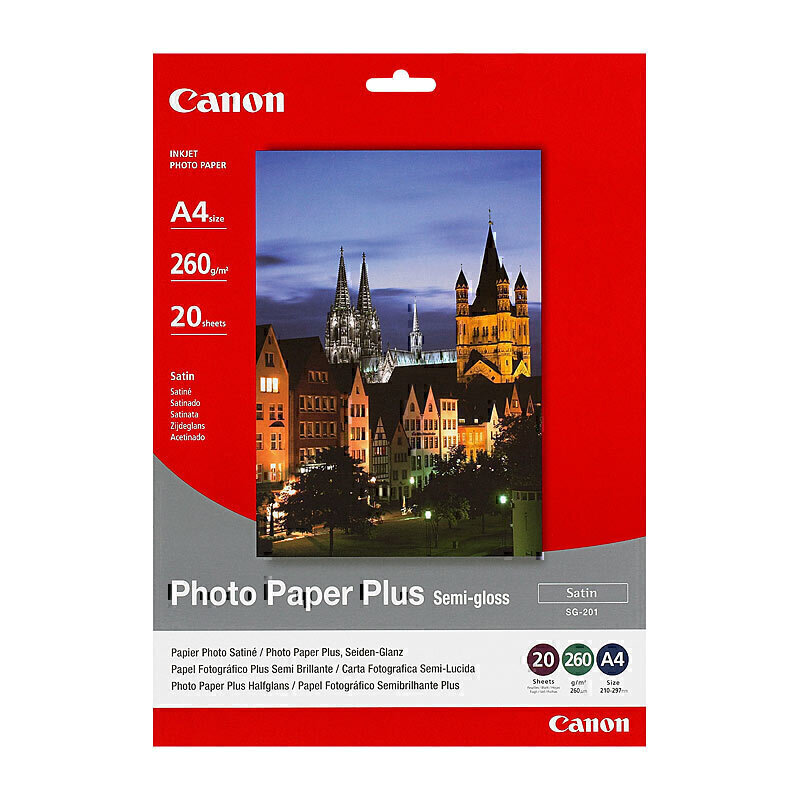 Canon A4 Semi Gloss Photopaper 1