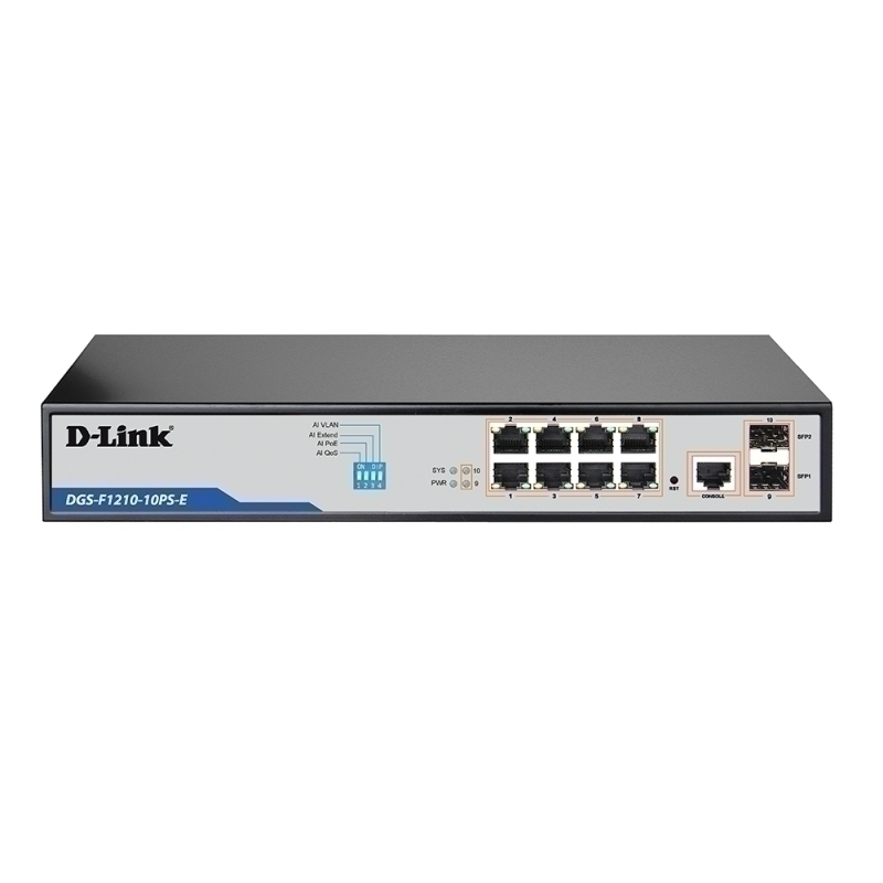 D-Link DGS-F1210-10PS-E Switch 1