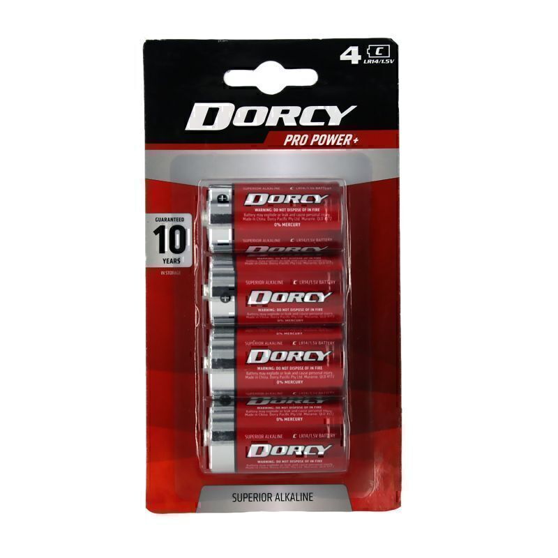 Dorcy 4C Alkaline Batteries 1