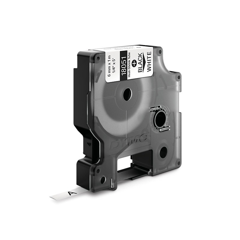 Dymo Rhno Tube Ht Shrk 6mm Wh 1 Dymo Rhno Tube Ht Shrk 6mm Wh