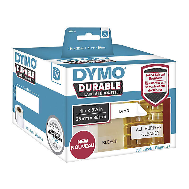 Dymo LW 25mm x 89mm labels 1