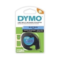 Dymo LT Plastic 12mmX4M Blue