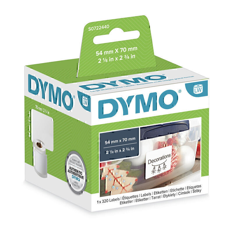 Dymo LW MP Label 54mm x 70mm 2