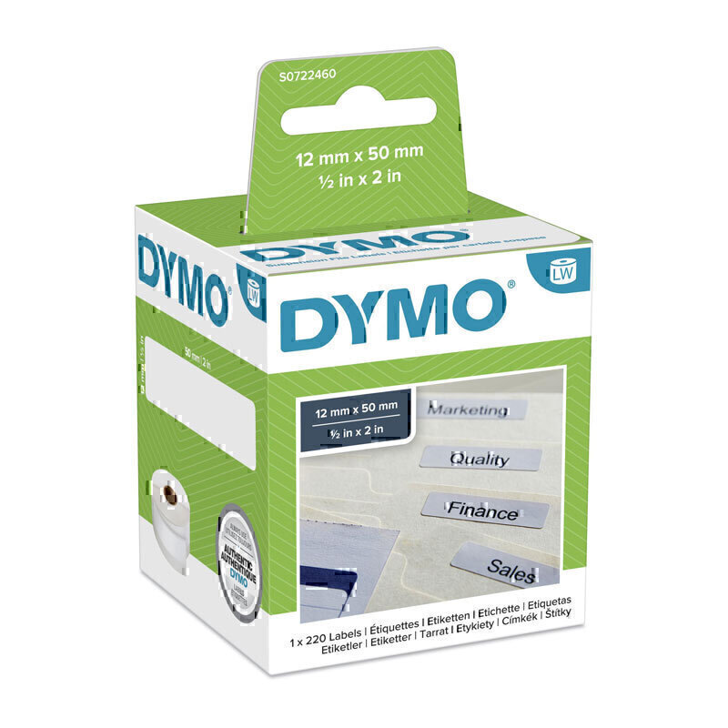 Dymo LW File Label 12mm x 50mm 1